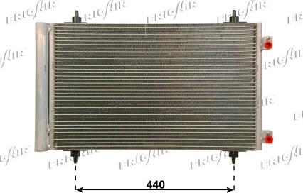 Frigair 0803.3033 - Condensatore, Climatizzatore www.autoricambi360.it