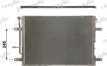 Frigair 0810.3047 - Condensatore, Climatizzatore www.autoricambi360.it