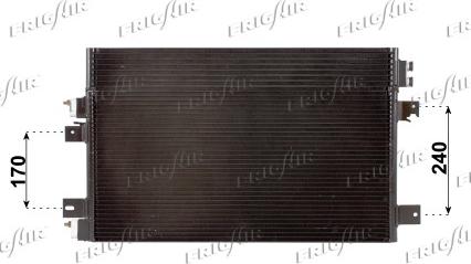 Frigair 0818.2026 - Condensatore, Climatizzatore www.autoricambi360.it