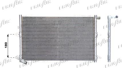 Frigair 0812.3001 - Condensatore, Climatizzatore www.autoricambi360.it