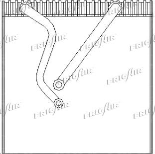 Frigair 710.30038 - Evaporatore, Climatizzatore www.autoricambi360.it