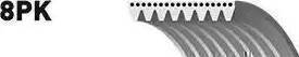 GATES 8PK1565ES - Cinghia Poly-V www.autoricambi360.it