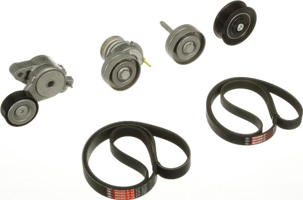 Gates K046PK1600 - Kit Cinghie Poly-V www.autoricambi360.it