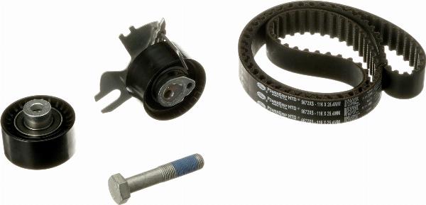 Gates K015672XS - Kit cinghie dentate www.autoricambi360.it