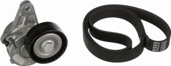 Gates K016PK1025 - Kit Cinghie Poly-V www.autoricambi360.it