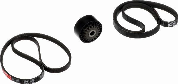 GATES K033PK738 - Kit Cinghie Poly-V www.autoricambi360.it