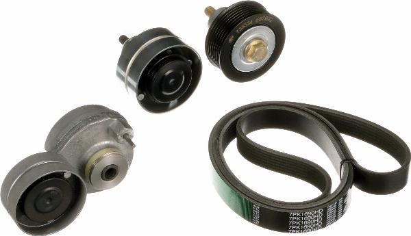 GATES K027PK1690HD - Kit Cinghie Poly-V www.autoricambi360.it