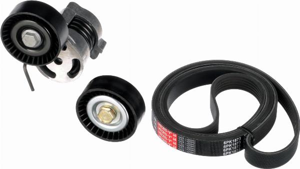 Gates K116PK1873 - Kit Cinghie Poly-V www.autoricambi360.it