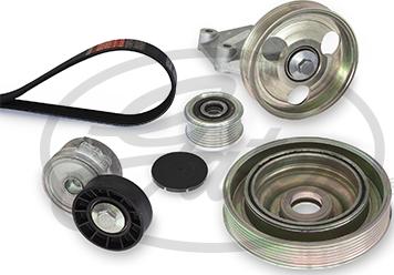 Gates K206PK1218 - Kit Cinghie Poly-V www.autoricambi360.it