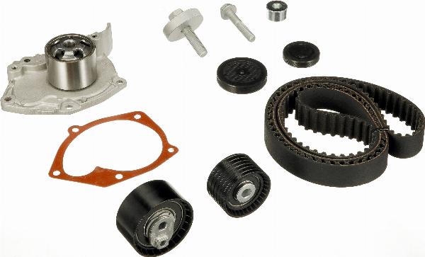 GATES KP45550XS - Pompa acqua + Kit cinghie dentate www.autoricambi360.it