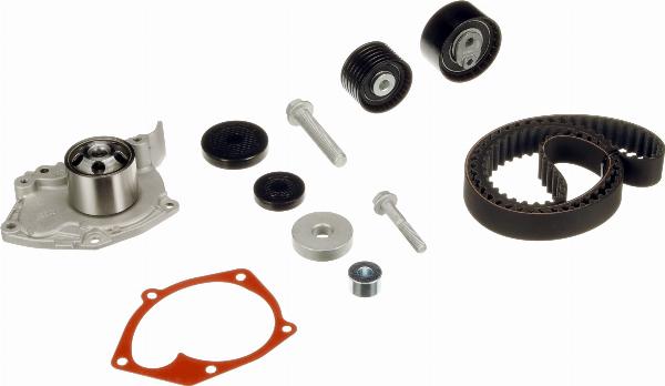 Gates KP55550XS - Pompa acqua + Kit cinghie dentate www.autoricambi360.it