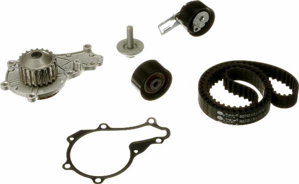 Gates KP15657XS - Pompa acqua + Kit cinghie dentate www.autoricambi360.it