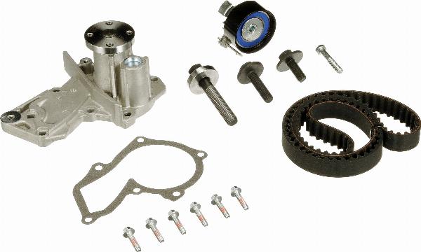 GATES KP15669XS - Pompa acqua + Kit cinghie dentate www.autoricambi360.it