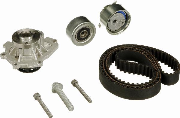 GATES KP15603XS - Pompa acqua + Kit cinghie dentate www.autoricambi360.it