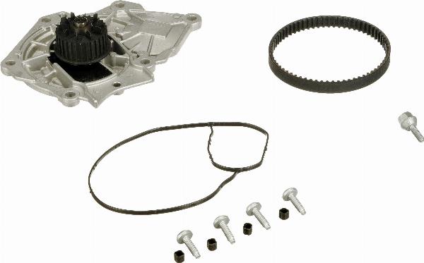 Gates KP15713XS - Pompa acqua + Kit cinghie dentate www.autoricambi360.it