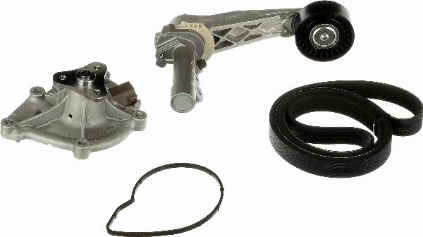 Gates KP16PK903XS - Pompa acqua + Kit cinghia Poly V www.autoricambi360.it