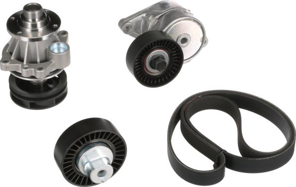 Gates KP16PK1540 - Pompa acqua + Kit cinghia Poly V www.autoricambi360.it