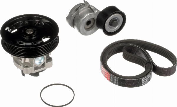 GATES KP16PK1320 - Pompa acqua + Kit cinghia Poly V www.autoricambi360.it