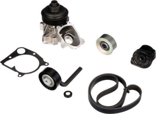 Gates KP16PK2083 - Pompa acqua + Kit cinghia Poly V www.autoricambi360.it