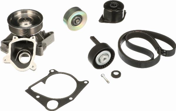 Gates KP16PK2160 - Pompa acqua + Kit cinghia Poly V www.autoricambi360.it