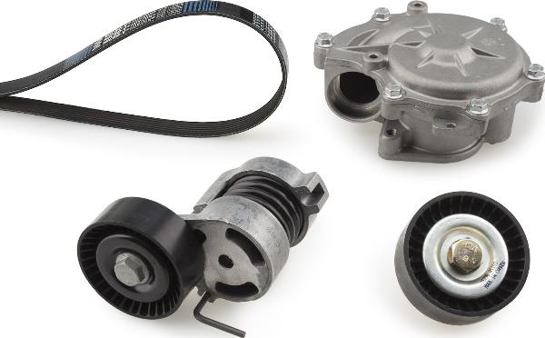 Gates KP116PK1873 - Pompa acqua + Kit cinghia Poly V www.autoricambi360.it