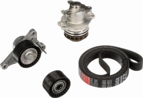 Gates KP17PK1973 - Pompa acqua + Kit cinghia Poly V www.autoricambi360.it
