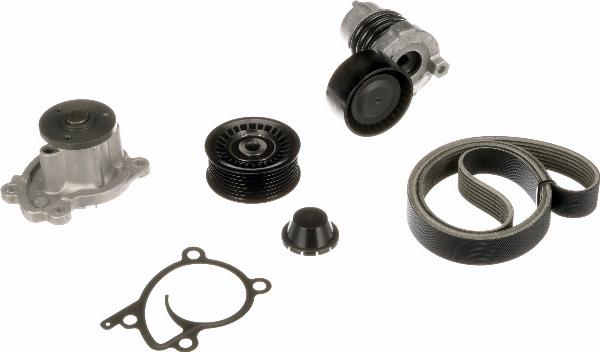 Gates KP17PK1570 - Pompa acqua + Kit cinghia Poly V www.autoricambi360.it