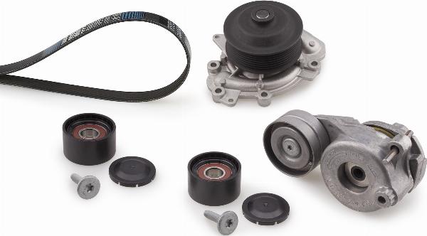 GATES KP17PK2035-2 - Pompa acqua + Kit cinghia Poly V www.autoricambi360.it