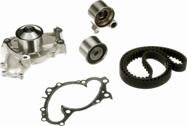 GATES KP3T257 - Pompa acqua + Kit cinghie dentate www.autoricambi360.it