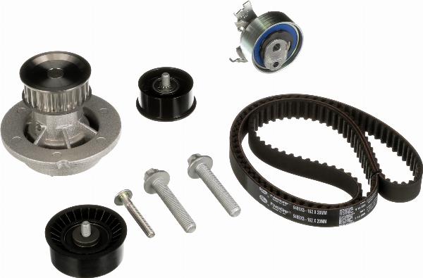Gates KP25499XS-4 - Pompa acqua + Kit cinghie dentate www.autoricambi360.it