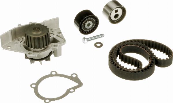GATES KP25468XS-2 - Pompa acqua + Kit cinghie dentate www.autoricambi360.it