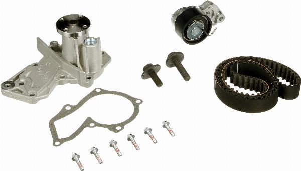 GATES KP25433XS-2 - Pompa acqua + Kit cinghie dentate www.autoricambi360.it