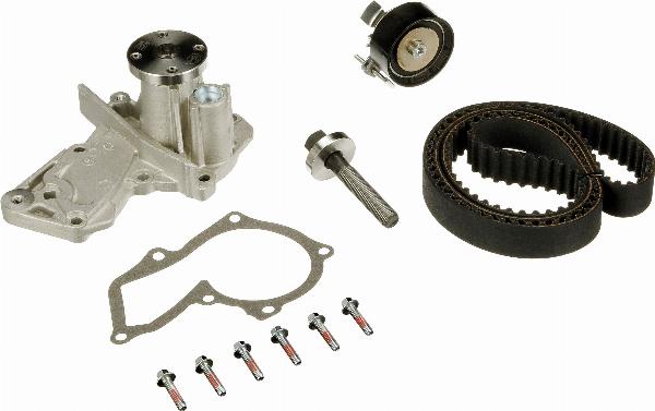 GATES KP25669XS - Pompa acqua + Kit cinghie dentate www.autoricambi360.it