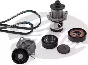 Gates KP236PK1735 - Pompa acqua + Kit cinghia Poly V www.autoricambi360.it