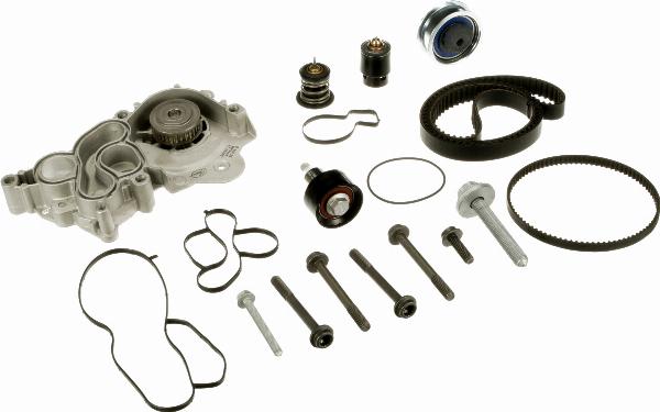 GATES KP7TH15680XS-3 - Pompa acqua + Kit cinghie dentate www.autoricambi360.it