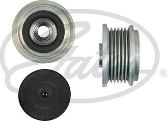 GATES OAP7256 - Puleggia cinghia, Alternatore www.autoricambi360.it