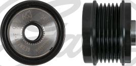 Gates OAP7252 - Puleggia cinghia, Alternatore www.autoricambi360.it