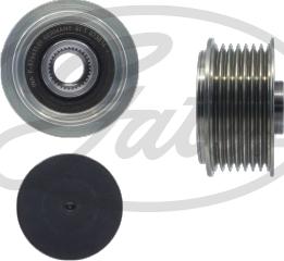 GATES OAP7286 - Puleggia cinghia, Alternatore www.autoricambi360.it