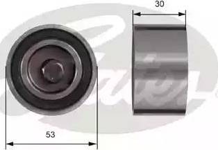 GATES T41269 - Rullo tenditore, Cinghia dentata www.autoricambi360.it