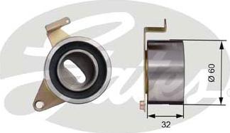 GATES T41287 - Tendicinghia, Cinghia dentata www.autoricambi360.it