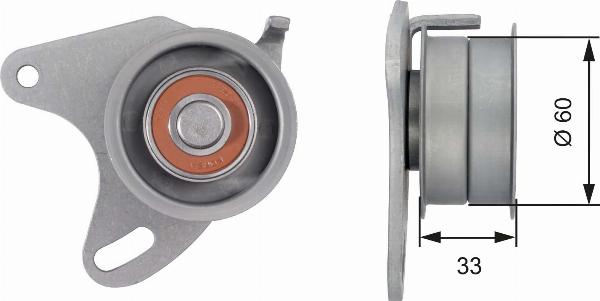 GATES T42129 - Rullo tenditore, Cinghia dentata www.autoricambi360.it