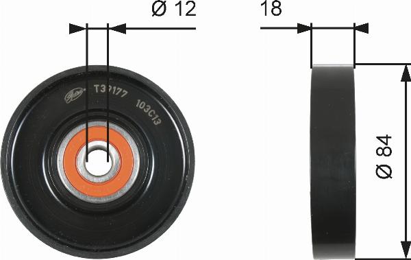 GATES T39177
