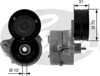 GATES T38451 - Tendicinghia, Cinghia Poly-V www.autoricambi360.it