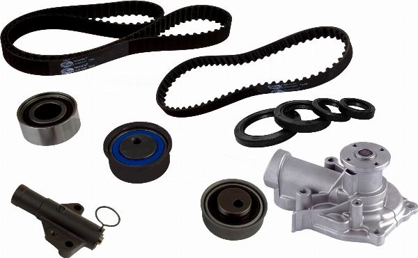GATES TCKHWP332 - Pompa acqua + Kit cinghie dentate www.autoricambi360.it