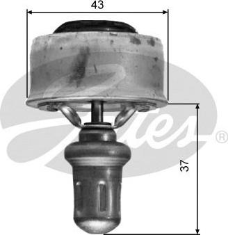 Gates TH01489 - Termostato, Refrigerante www.autoricambi360.it