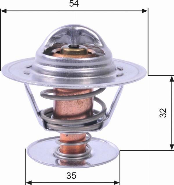Gates TH11292G1 - Termostato, Refrigerante www.autoricambi360.it
