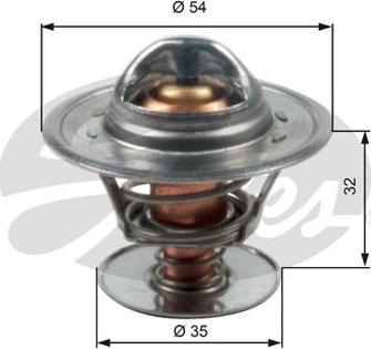 GATES TH13684G1 - Termostato, Refrigerante www.autoricambi360.it
