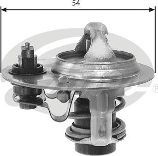 GATES TH26785G1 - Termostato, Refrigerante www.autoricambi360.it