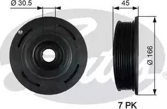 GATES TVD1054