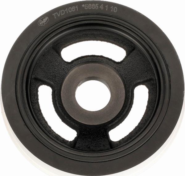 GATES TVD1061A - Puleggia cinghia, Albero a gomiti www.autoricambi360.it